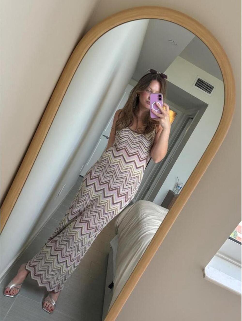 ✨ Missoni-Inspired Zigzag Knit Dress ✨